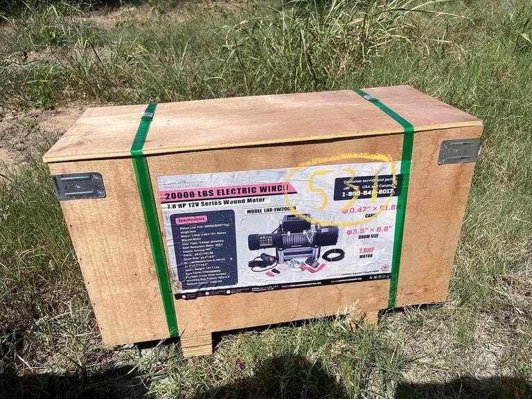 2025 LandHonor LHR-EW20000 20,000lb Electric Cable Winch