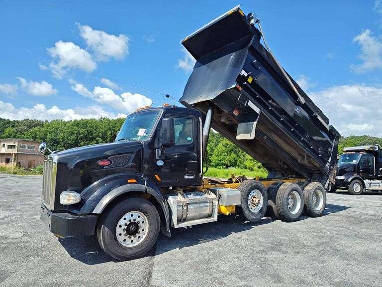 2017 Peterbilt 567 Tri-Axle Dump Truck