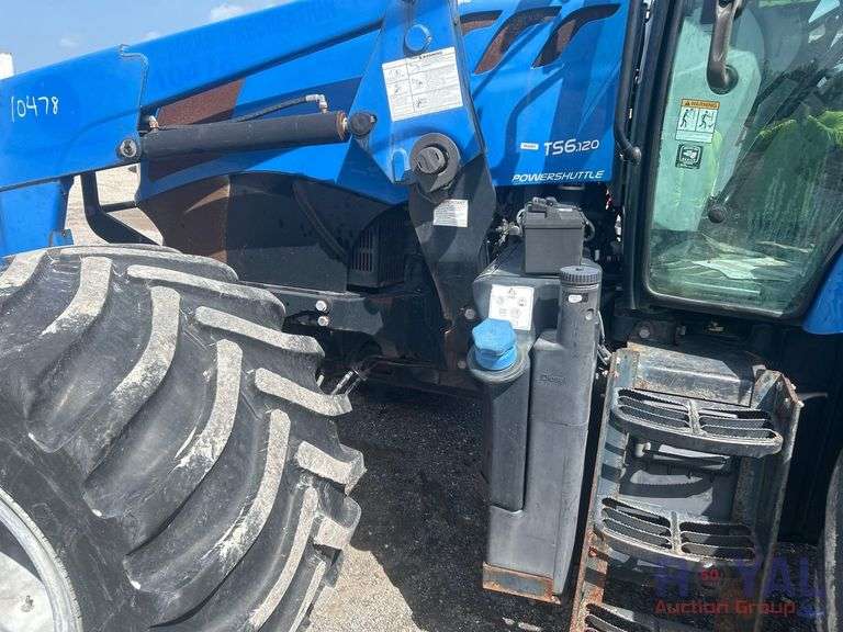 2018 New Holland TS6.120 4WD 96HP Agricultural Tractor