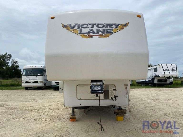 2007 Dutchmen Victory Lane 38SRV 40FT. Tri-Axle 5th Wheel Toy Hauler Travel Trailer