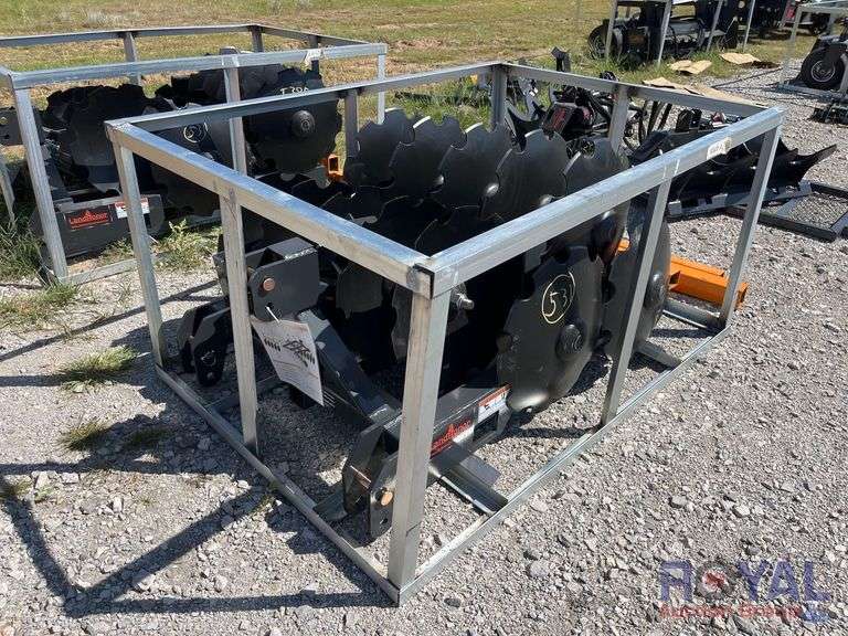 2025 LandHonor DH-22-72W 84in Disc Harrow Tractor Attachment