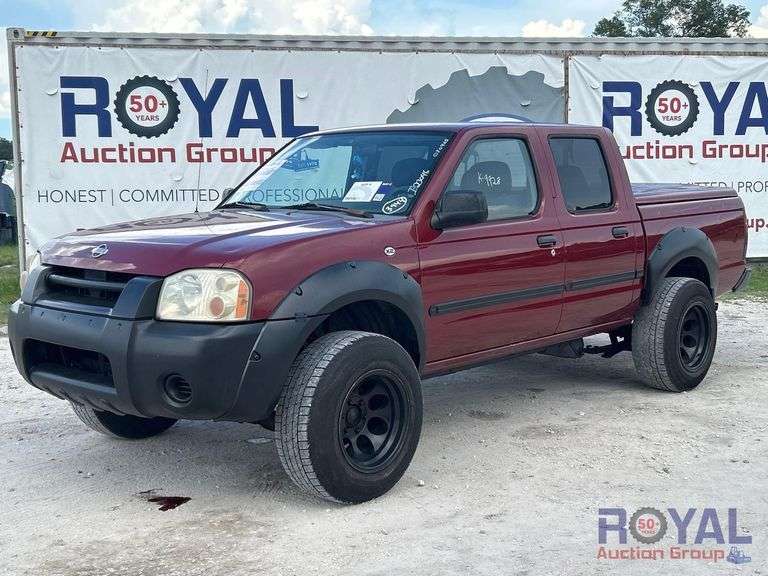 2001 Nissan Frontier Crew Cab Pickup Truck