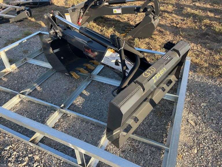 2025 LandHonor BH-12-72D Hydraulic Big Arm Backhoe Skid Steer Attachment