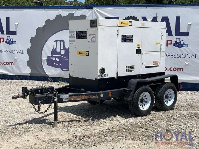 2014 MultiQuip WhisperWatt 40kW Three-Phase Diesel Generator