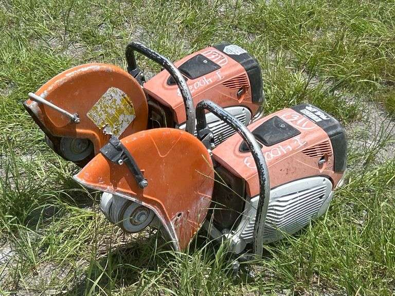 2010 and 2017 Stihl TS80016 Concrete Saw