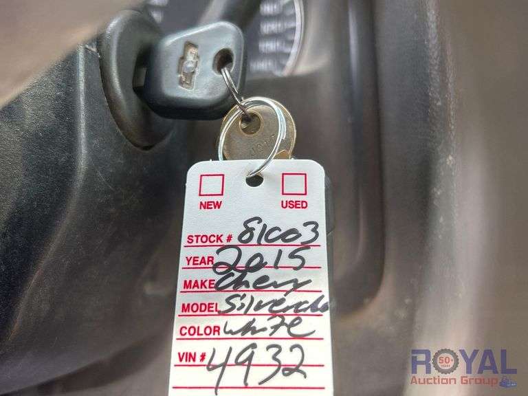 2015 Chevrolet Silverado 2500HD Crew Cab Reading Service Truck