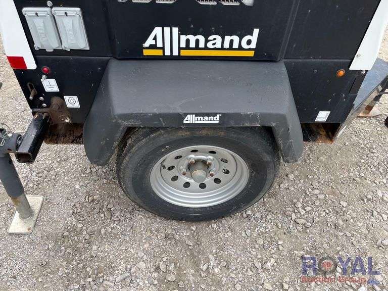 2019 Allmand Night-Lite V-Series S/A Towable Light Tower