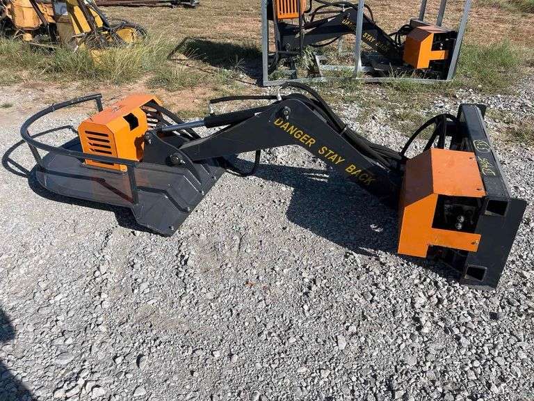 2025 LandHonor ABC-13-125A Hydraulic 42in Articulating Brush Cutter Skid Steer Attachment