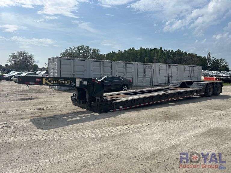 2021 Kaufman DT35 40 Ton RGN T/A Lowboy Trailer