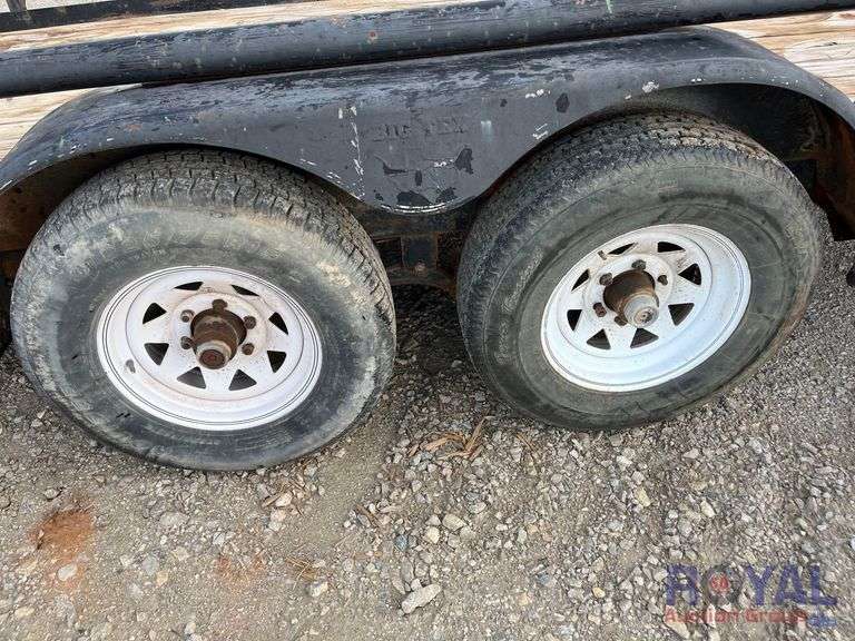 2005 Big Tex 10PI 16ft. T/A Pipe Top Utility Trailer