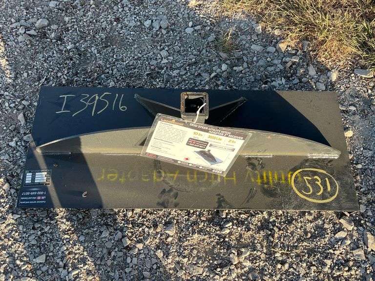 2025 LandHonor UHA-16-3000G 2in Utility Hitch Adapter Skid Steer Attachment