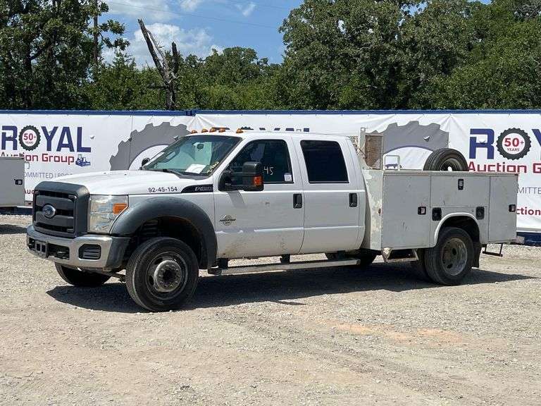 2016 Ford F-450 Crew Cab Knapheide Service Truck