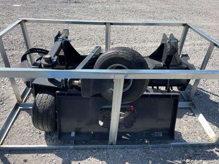 2025 LandHonor PR-12-72W Hydraulic 72in Power Rake Skid Steer Attachment