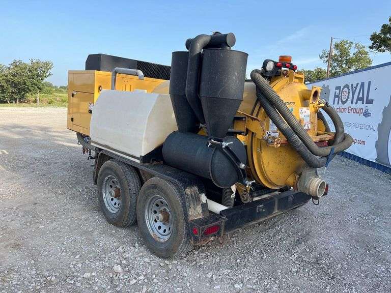 2012 Vermeer V500LEHD Vacuum T/A Towable Trailer