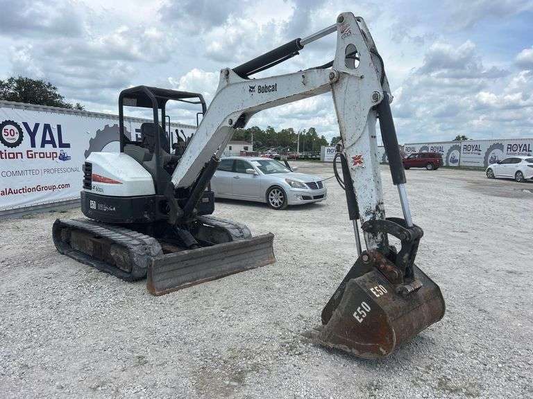 2018 Bobcat E50 Mini Excavator