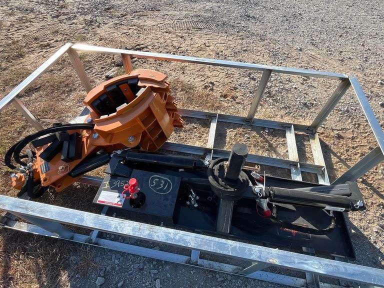 2024 LandHonor RTH-13-2000G Hydraulic The Rock and Tree Hand Skid Steer Attachment