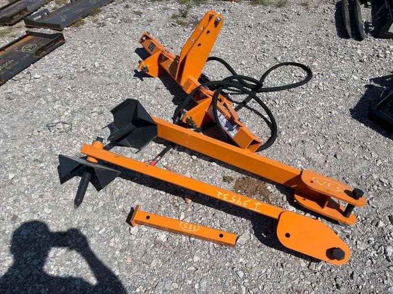 2024 LandHonor VSL-22-96W Cat II Hydraulic Hay Bale Unroller Attachment