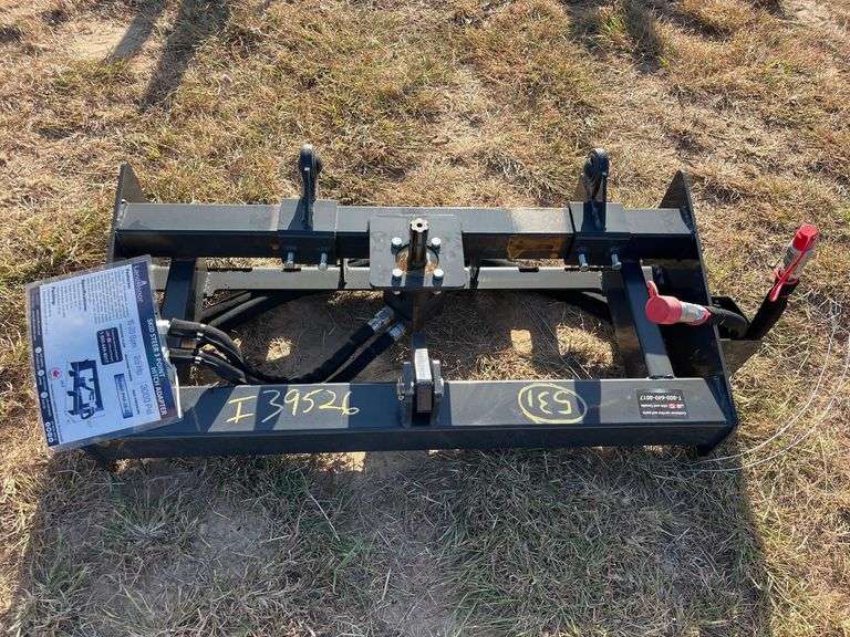 2025 LandHonor PHA-16-2C Hydraulic 3 Point Hitch Adapter Skid Steer Attachment