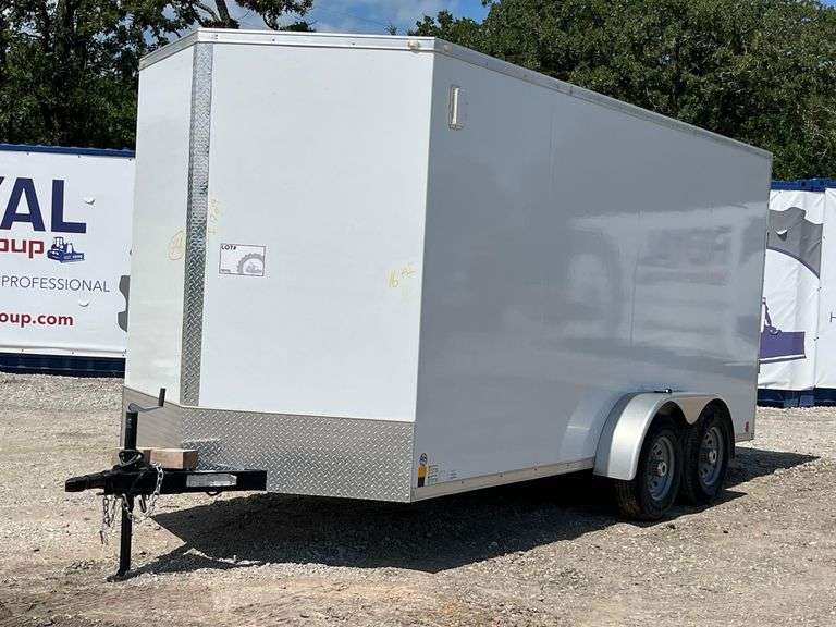 2022 Continental 16ft T/A Enclosed Trailer