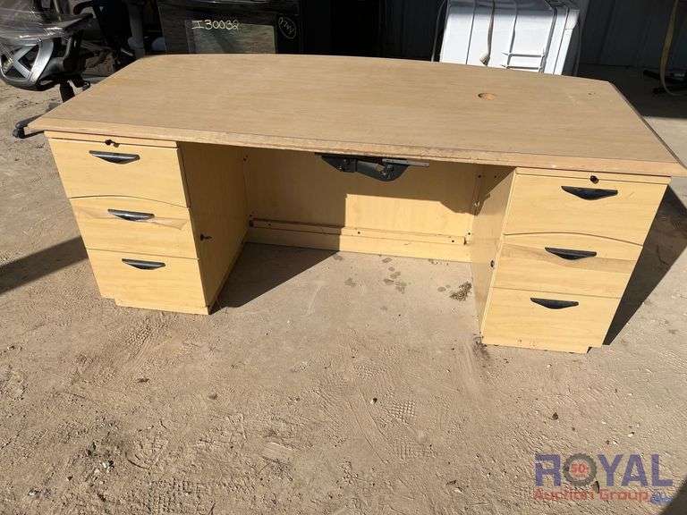 6 Drawer Office Desk