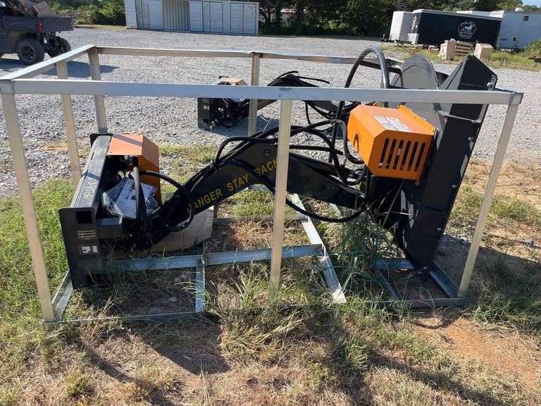 2025 LandHonor ABC-13-125A Hydraulic 42in Articulating Brush Cutter Skid Steer Attachment