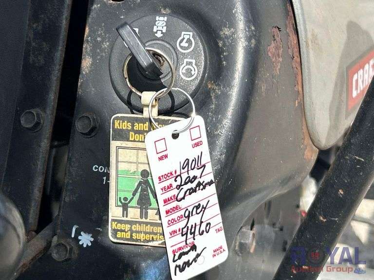 2007 Craftsman LT2000 42in Riding Mower