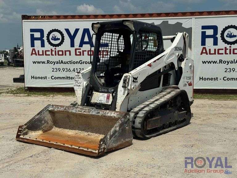 2018 Bobcat T590 Two Speed Compact Track Loader Skid Steer