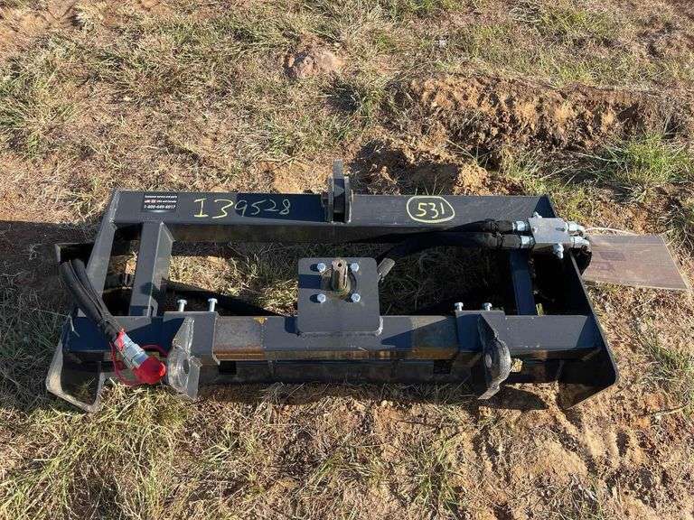 2025 LandHonor PHA-16-2C Hydraulic 3 Point Hitch Adapter Skid Steer Attachment