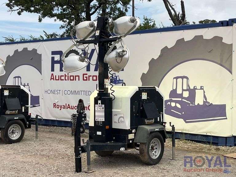 2019 Allmand Night-Lite V-Series S/A Towable Light Tower