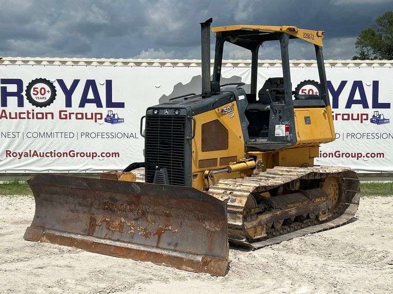 2012 John Deere 450J LGP Crawler Tractor Dozer