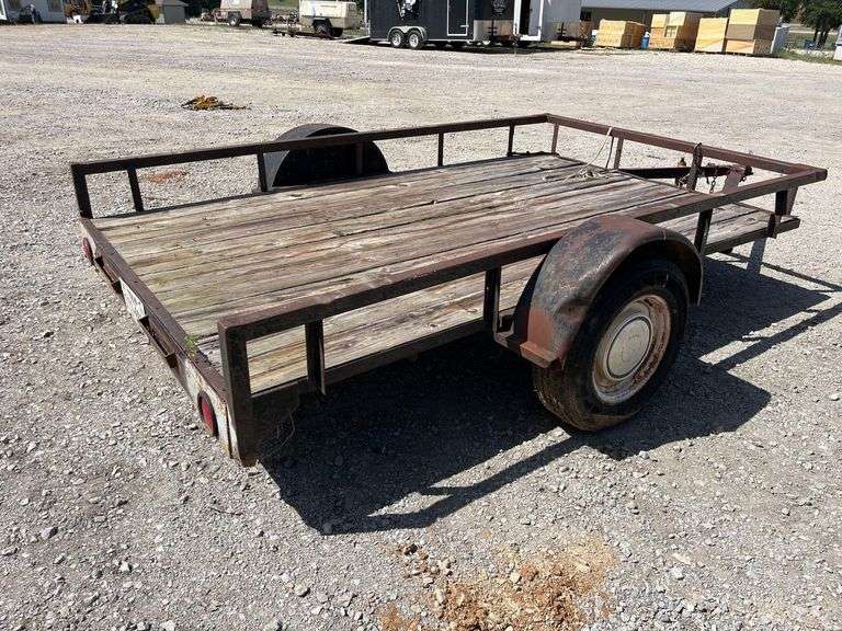 10FT. S/A Utility Trailer