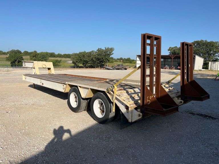 1981 Holden Heavy Haul 25 Ton Lowboy T/A Equipment Trailer