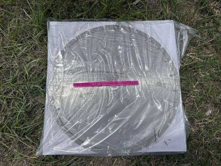 2025 Unused 3pc. 14inch Premium Diamond Blades