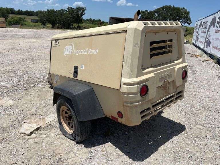 2007 Ingersoll Rand P185WJD Towable Diesel Air Compressor