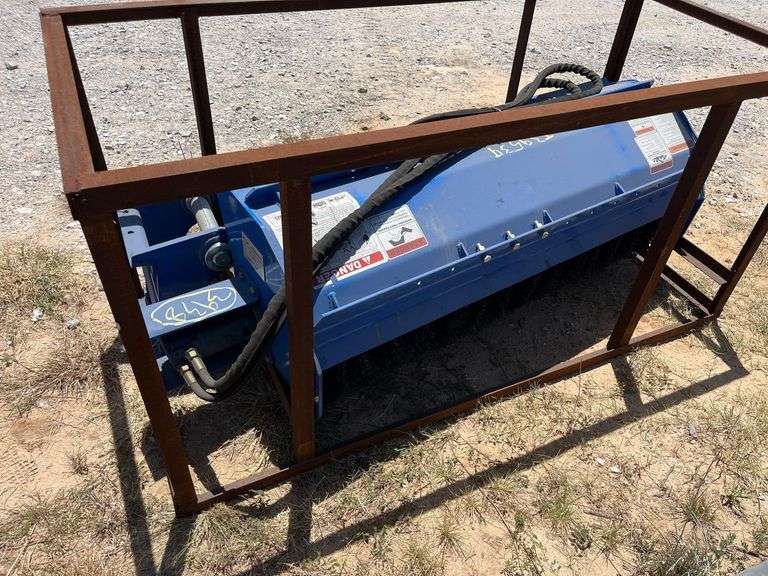 2025 CFG Industrial EXAB56 78in Hydraulic Broom Excavator Attachment