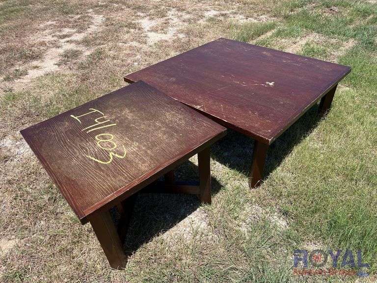 Wooden Chairs and Tables