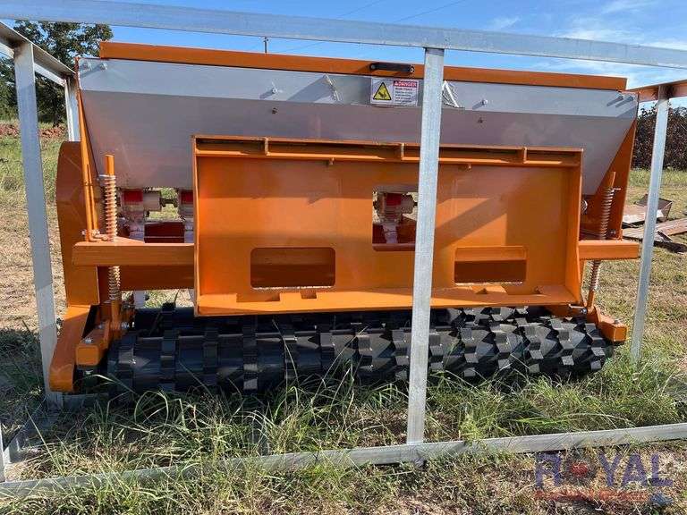 2025 LandHonor SD-22-72W 65in No Till Seed Drill for Tractor and Skid Steer Attachment