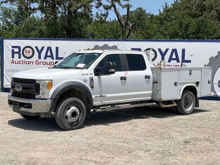 2018 Ford F-450 Crew Cab Knapheide Service Truck
