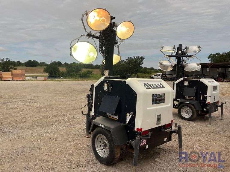 2019 Allmand Night-Lite V-Series S/A Towable Light Tower