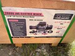 2025 LandHonor LHR-EW20000 20,000lb Electric Cable Winch