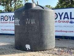 3000 Gallon Black Poly Water Tank