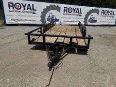 2003 Big Tex 10PI 16ft. T/A Pipe Top Utility Trailer
