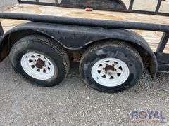 2005 Big Tex 10PI 16ft. T/A Pipe Top Utility Trailer