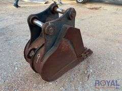 2021 Fleco DX140 24in Tooth Bucket Excavator Attachment