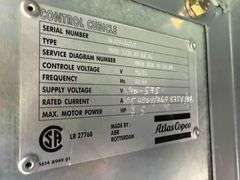 2003 Atlas Copco 75kW ABB Rotterdam 220psi Air Compressor