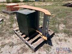 Display Shelf and 2 Drawer File Cabinet