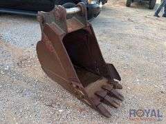 2021 Fleco DX140 24in Tooth Bucket Excavator Attachment