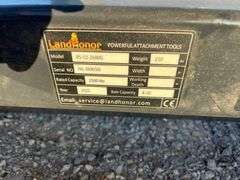 2025 LandHonor BS-12-2500G Bale Spears Skid Steer Attachment