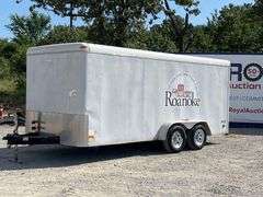 2007 Pace American JT716TA2 20ft T/A Enclosed Trailer