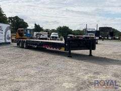 2019 Fontaine Traverse HT T/A 48ft. 41 Ton Hydraulic Dovetail Equipment Trailer